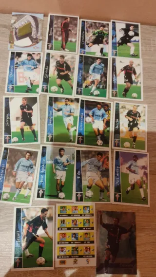 195 cromos RC Celta de Vigo mundicromo