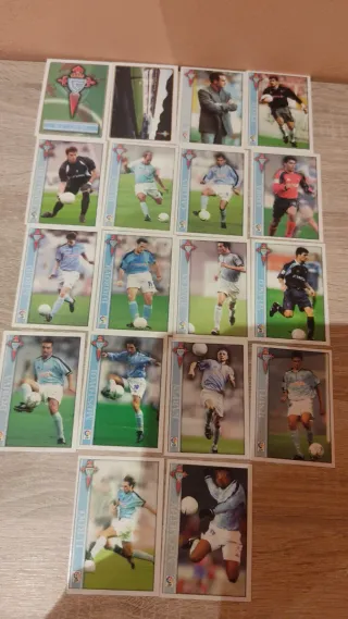 195 cromos RC Celta de Vigo mundicromo