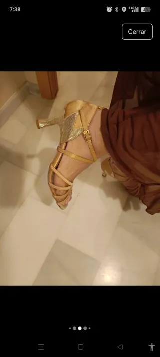 Zapatos de baile latino Manuel Reina suela gamuza