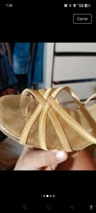 Zapatos de baile latino Manuel Reina suela gamuza