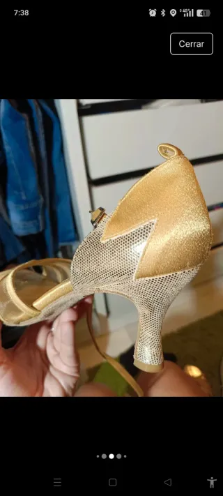 Zapatos de baile latino Manuel Reina suela gamuza