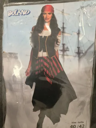 Disfraz pirata talla 40-42