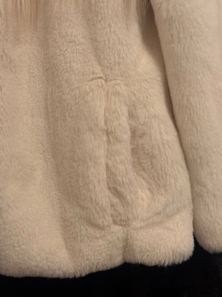 Abrigo peludo Sfera talla M