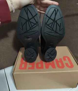 Botines Camper Ante Negro Talla 38