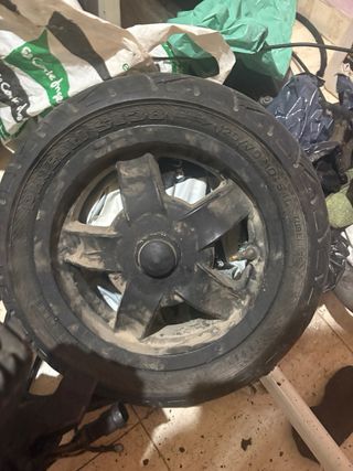 Tapa cárter y llanta trasera Zip 2T