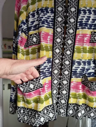 Chaqueta Purificación García multicolor