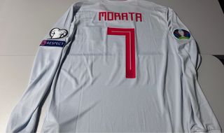 Camiseta Morata España Malta 2019 Talla L