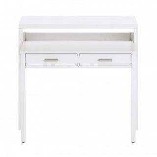 Escritorio extensible madera blanco