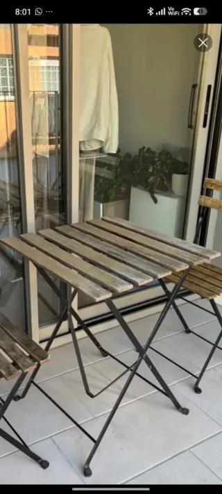 Mesa plegables Madera Ikea