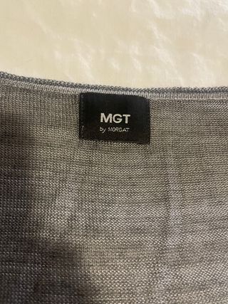 Camiseta MGT gris plateada