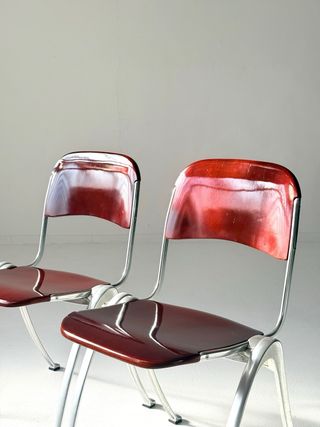 Pareja Sillas Joan Casas 1980s