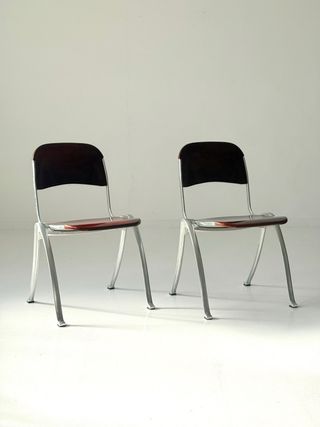 Pareja Sillas Joan Casas 1980s