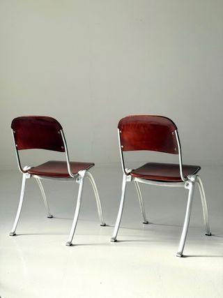 Pareja Sillas Joan Casas 1980s