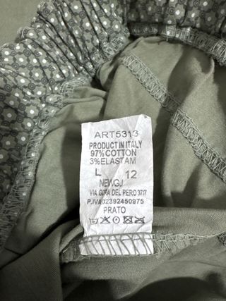 Pantalón fluido verde