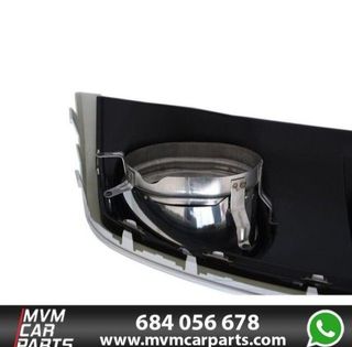 Paragolpes delantero y difusor para Audi A4 B8 Fac