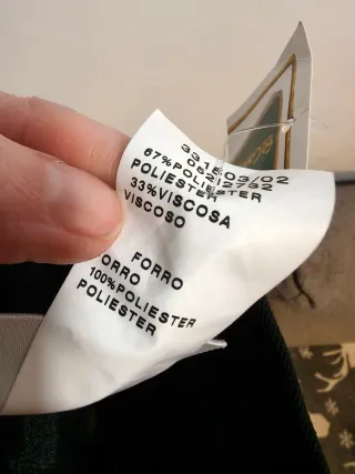 Falda negra El Corte Inglés