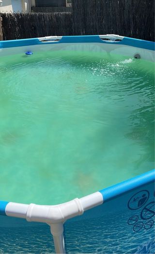 Piscina desmontable Intex azul