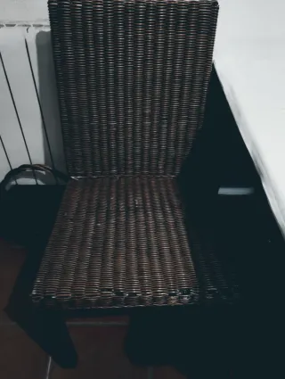 Sillas Banak Importa Mimbre y Madera