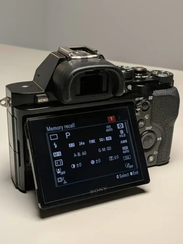 Sony A7 i Cámara Digital