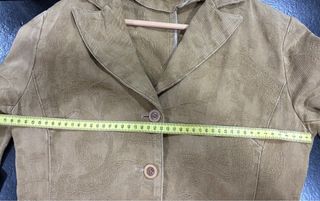 Americana mujer mostaza/ocre