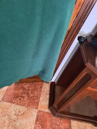 Vestido punto verde talla única sin estrenar