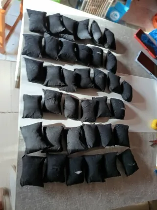 Lote 37 cojines expositor pulseras/relojes