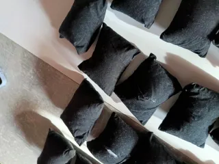 Lote 37 cojines expositor pulseras/relojes