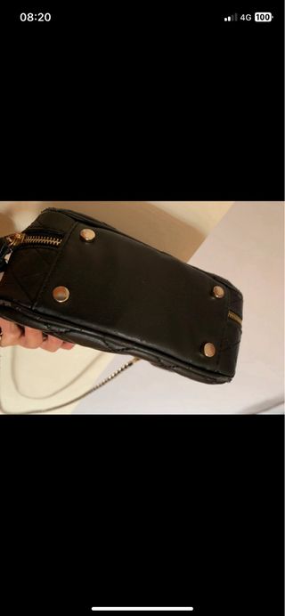 Borsa Zara piccola trapuntata con tracolla