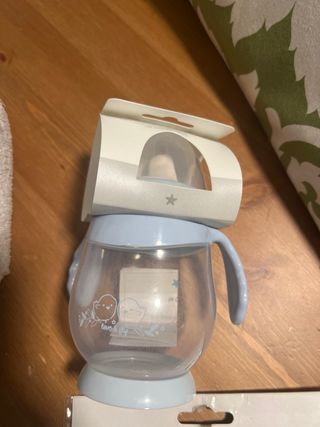 Peluche Conejo Bebé con Manta, marco,biberon, aseo