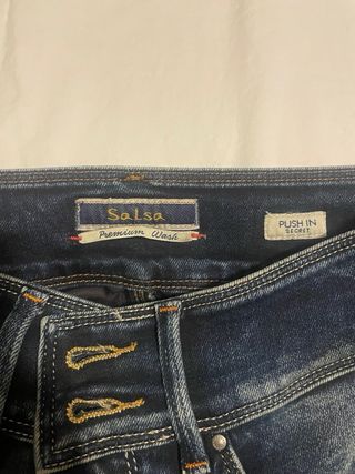 Pantalón vaquero Salsa Push In Talla 36. W 27