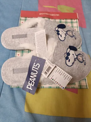 Zapatillas Snoopy Women'secret T.38/39