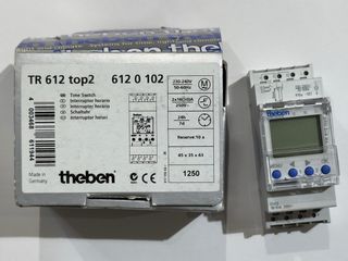 Interruptor horario digital Theben TR 612 top2