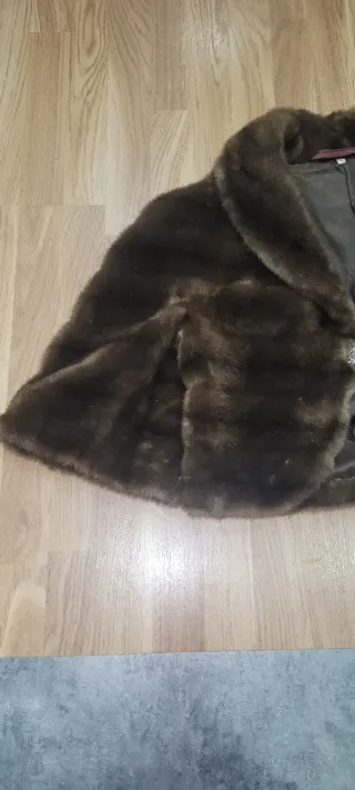 Torera bolero abrigo pelo vintage años 70