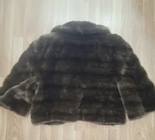 Torera bolero abrigo pelo vintage años 70