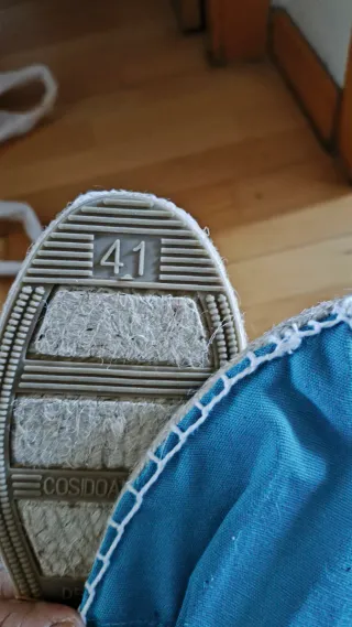 Alpargatas de tela nuevas