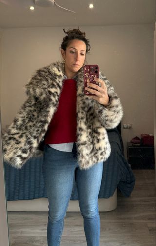 Chaqueta pelo Zara Talla S