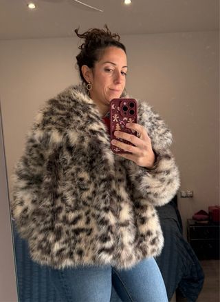 Chaqueta pelo Zara Talla S