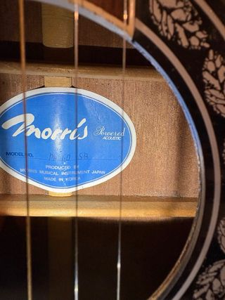 Guitarra Electroacústica Morris Made in Japan