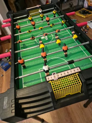 Futbolín infantil plástico y metal