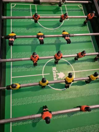 Futbolín infantil plástico y metal