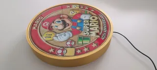 Insegna Luminosa Super Mario 40° Anniversario