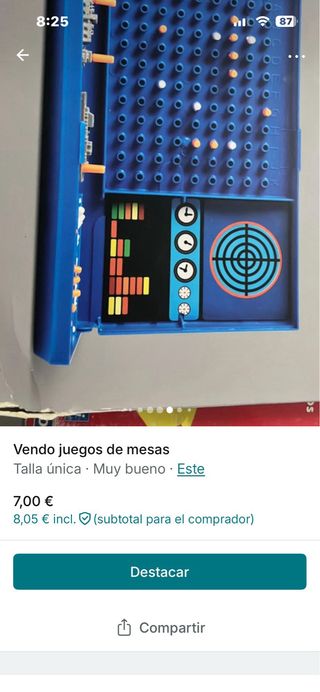 Juego de mesa El Verdugo