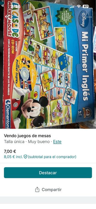 Juego de mesa El Verdugo