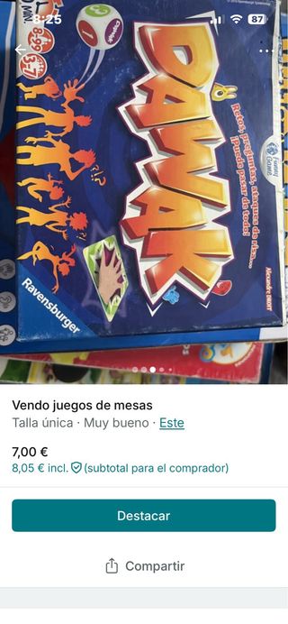 Juego de mesa El Verdugo