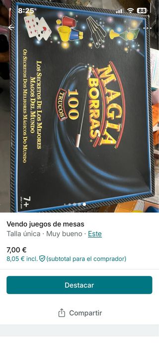 Juego de mesa El Verdugo