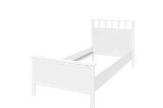 Cama individual 90cm madera blanca sin estrenar.