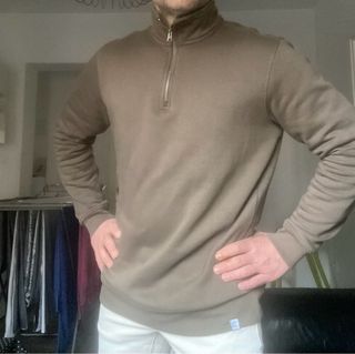 Sudadera zip hombre