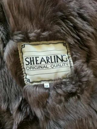 Montone donna Shearling Tg 44