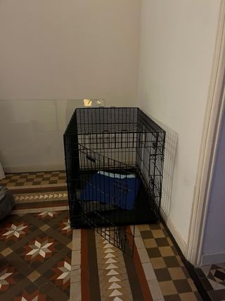 Jaula para perro mediano 90x60x67