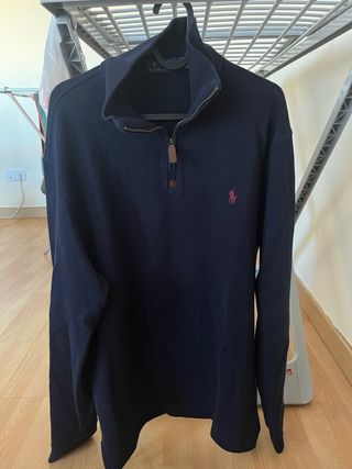 Polo Ralph Lauren Jersey Media Cremallera Talla M